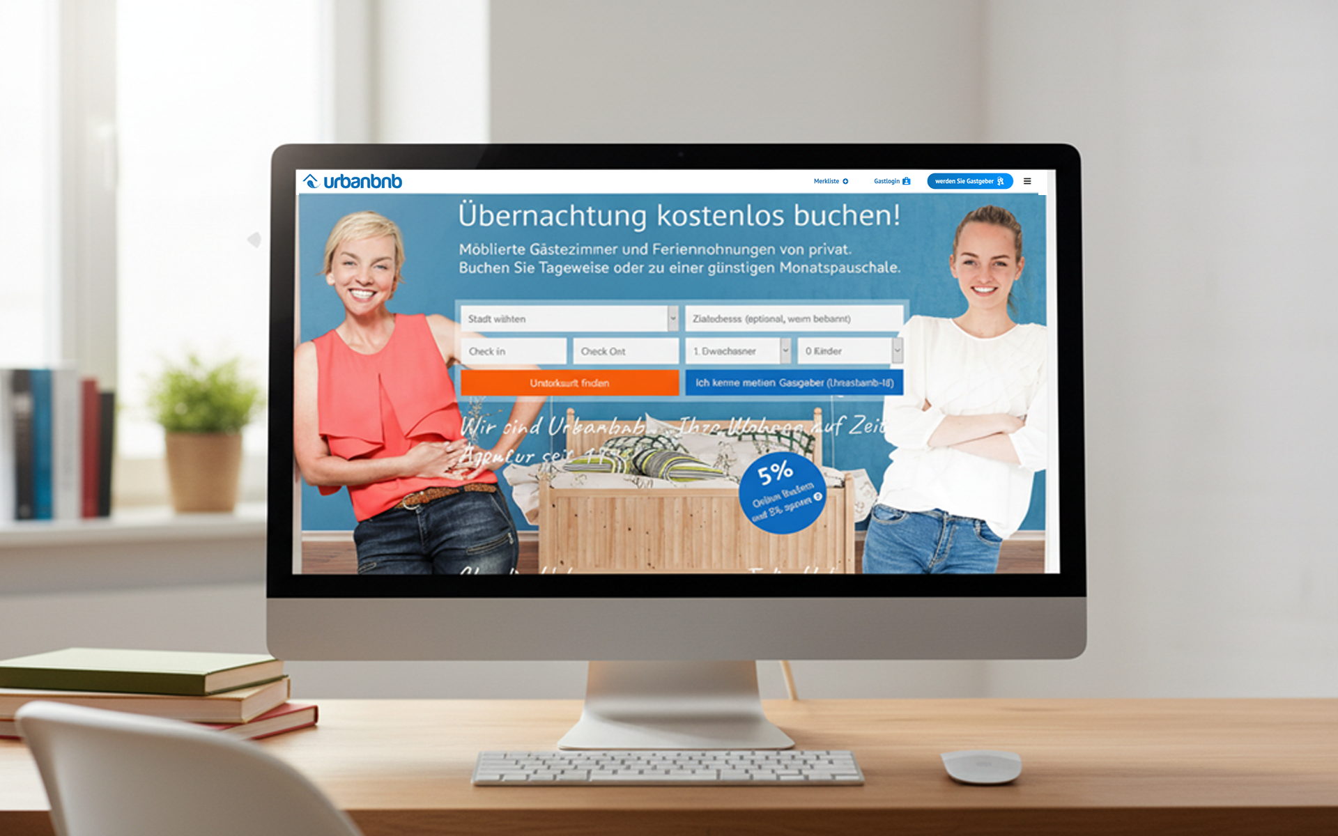 Claudia und Talia Urban – das Gesicht von Urbanbnb im Jubiläumsjahr