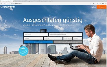 Neues Bed Breakfast Portal