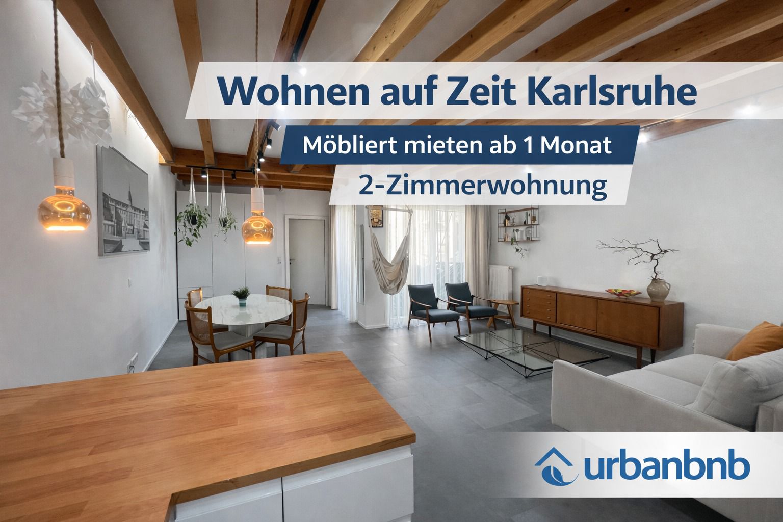 Möblierte Unterkunft auf Zeit in Karlsruhe für internationale Mitarbeiter
