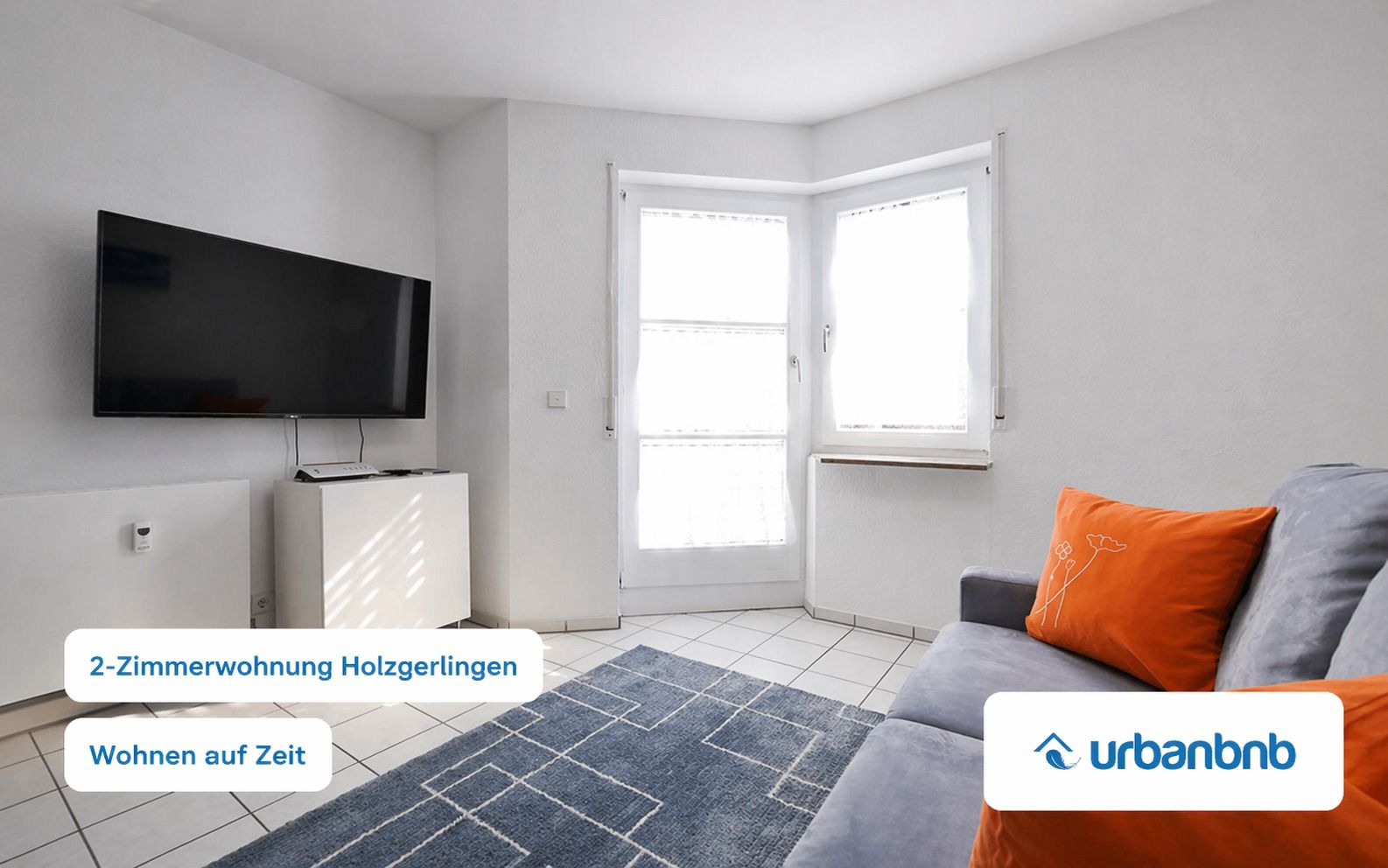 Möblierte 2-Zimmerwohnung in Holzgerlingen für Wohnen auf Zeit