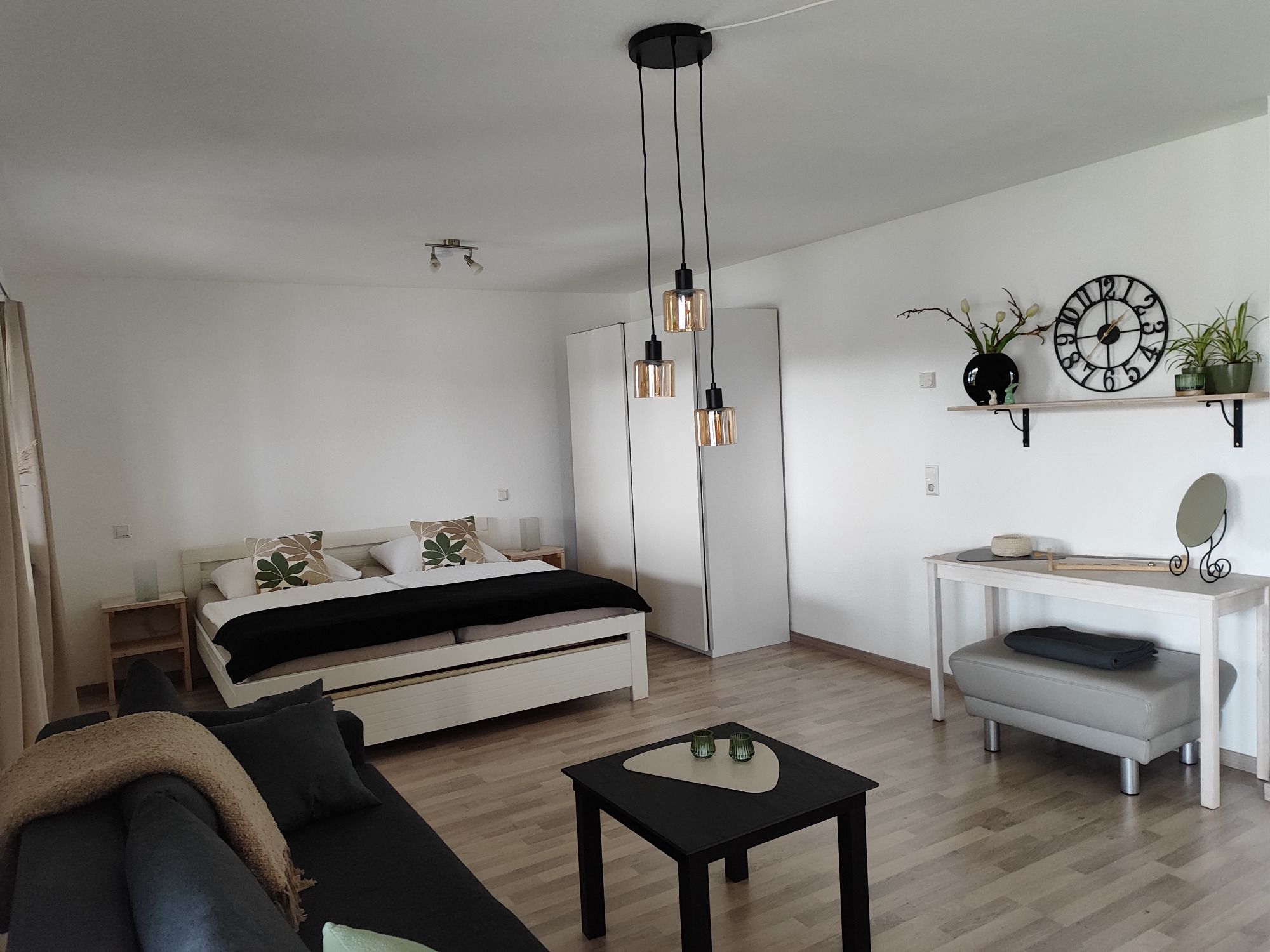 Küche der möblierten Wohnung auf Zeit