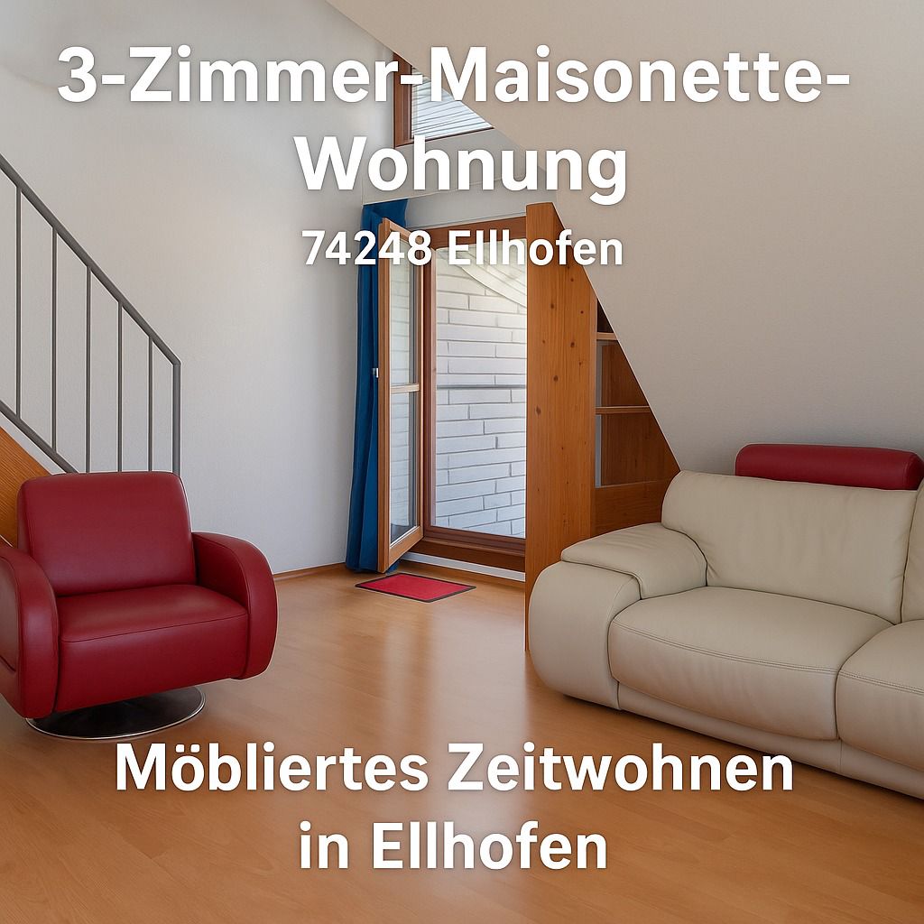 3 Zimmer Maisonettewohnung Ellhofen bei Heilbronn Neckarsulm Audi