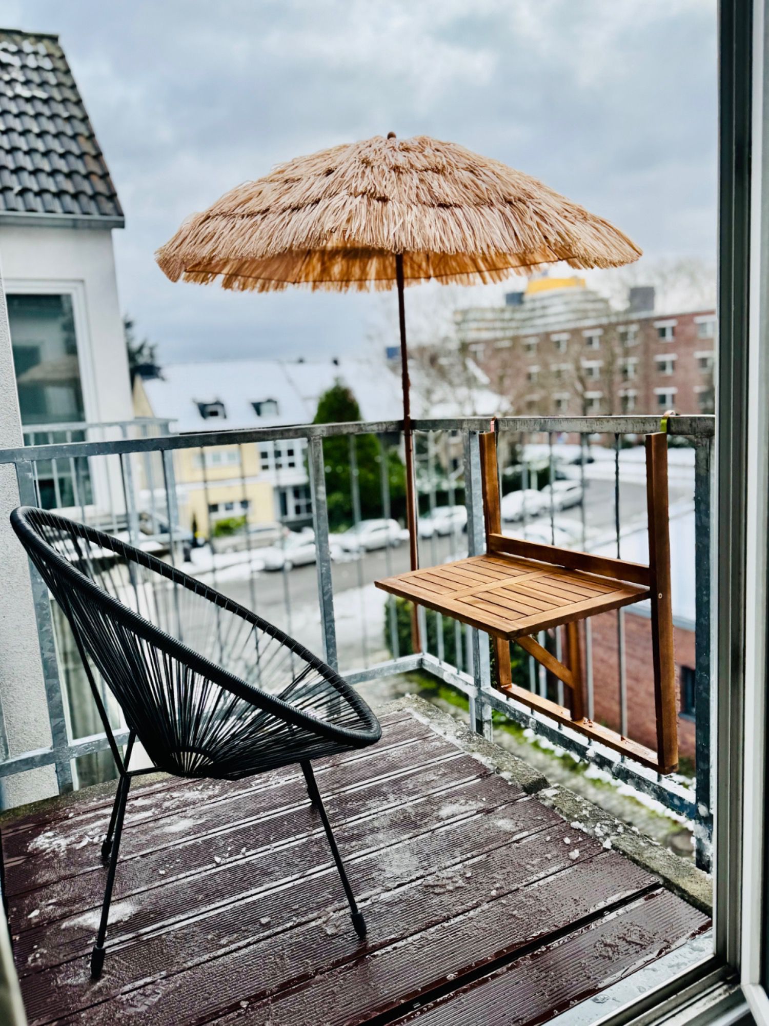 Detailaufnahme des möblierten Apartments in Köln-Deutz