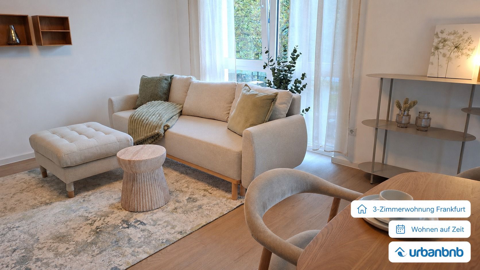 Möblierte Wohnung Frankfurt Wohnen auf Zeit