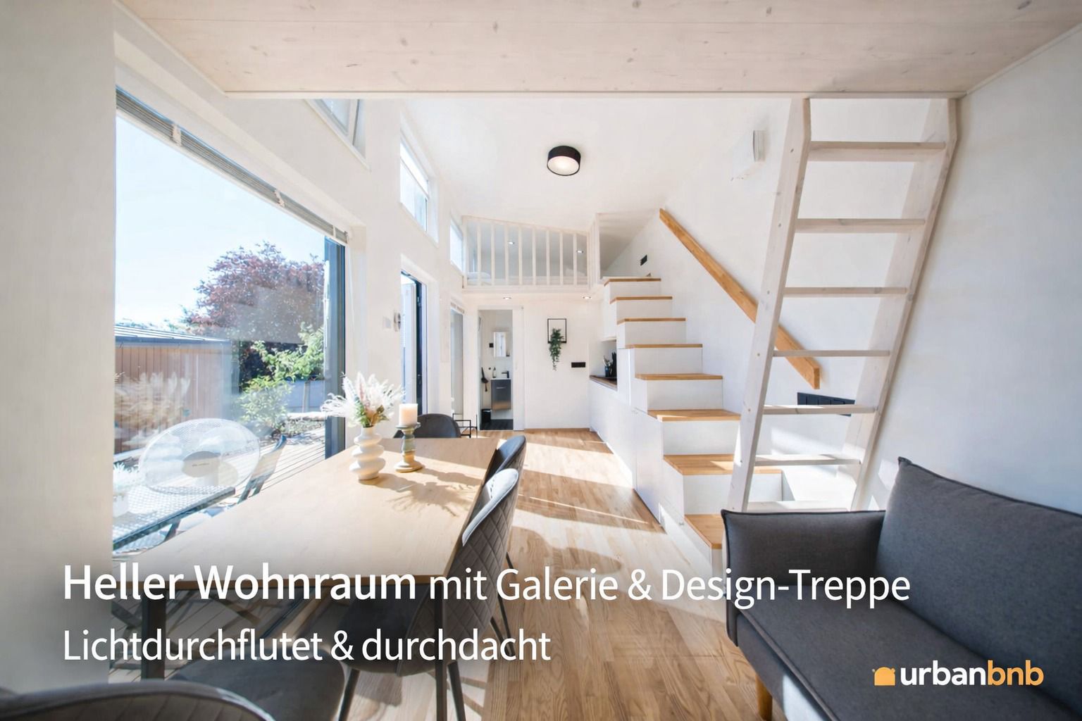 Wohnbereich Galerie Tiny Designhaus Pforzheim