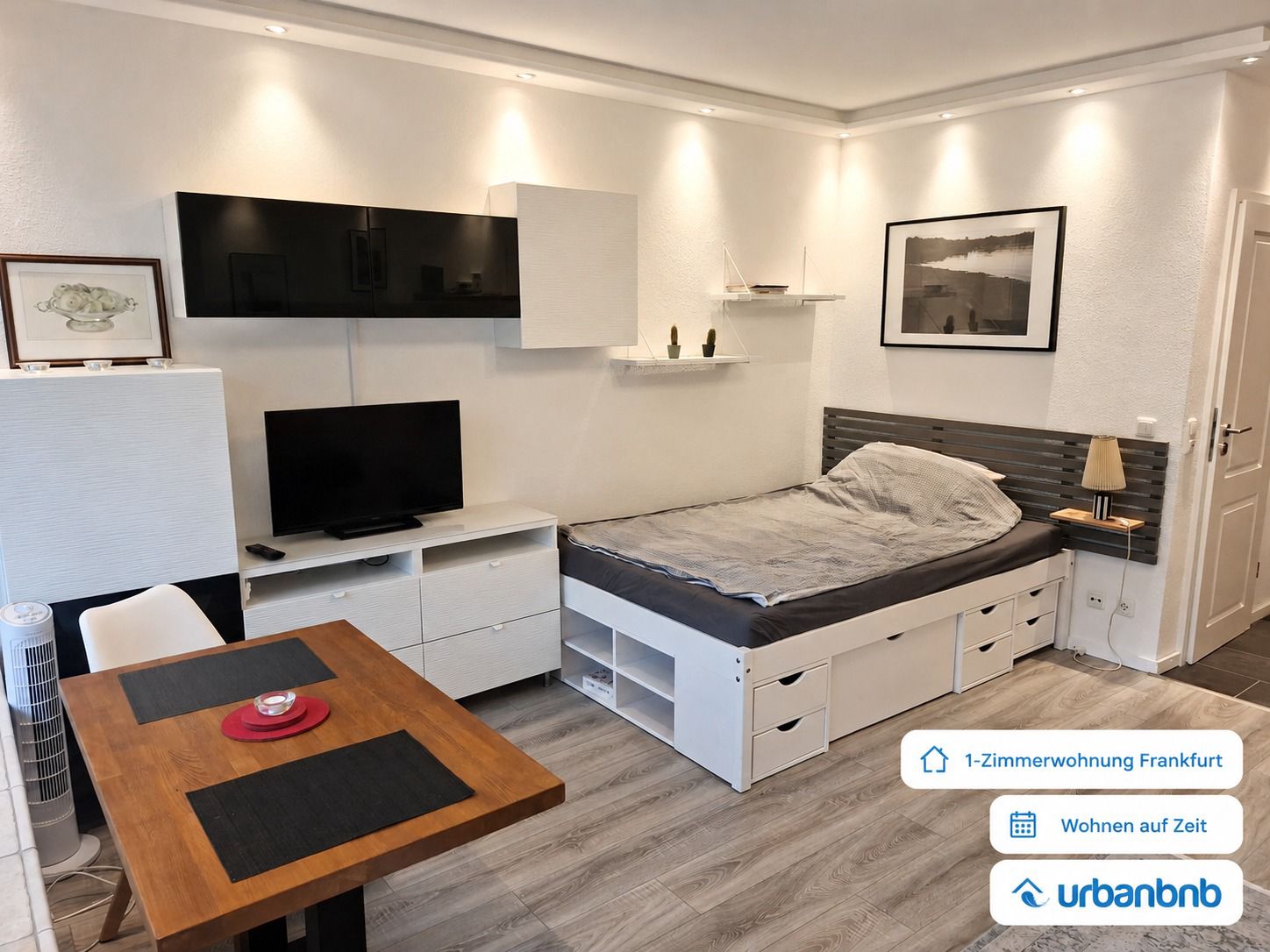 Möblierte Wohnung auf Zeit in Frankfurt