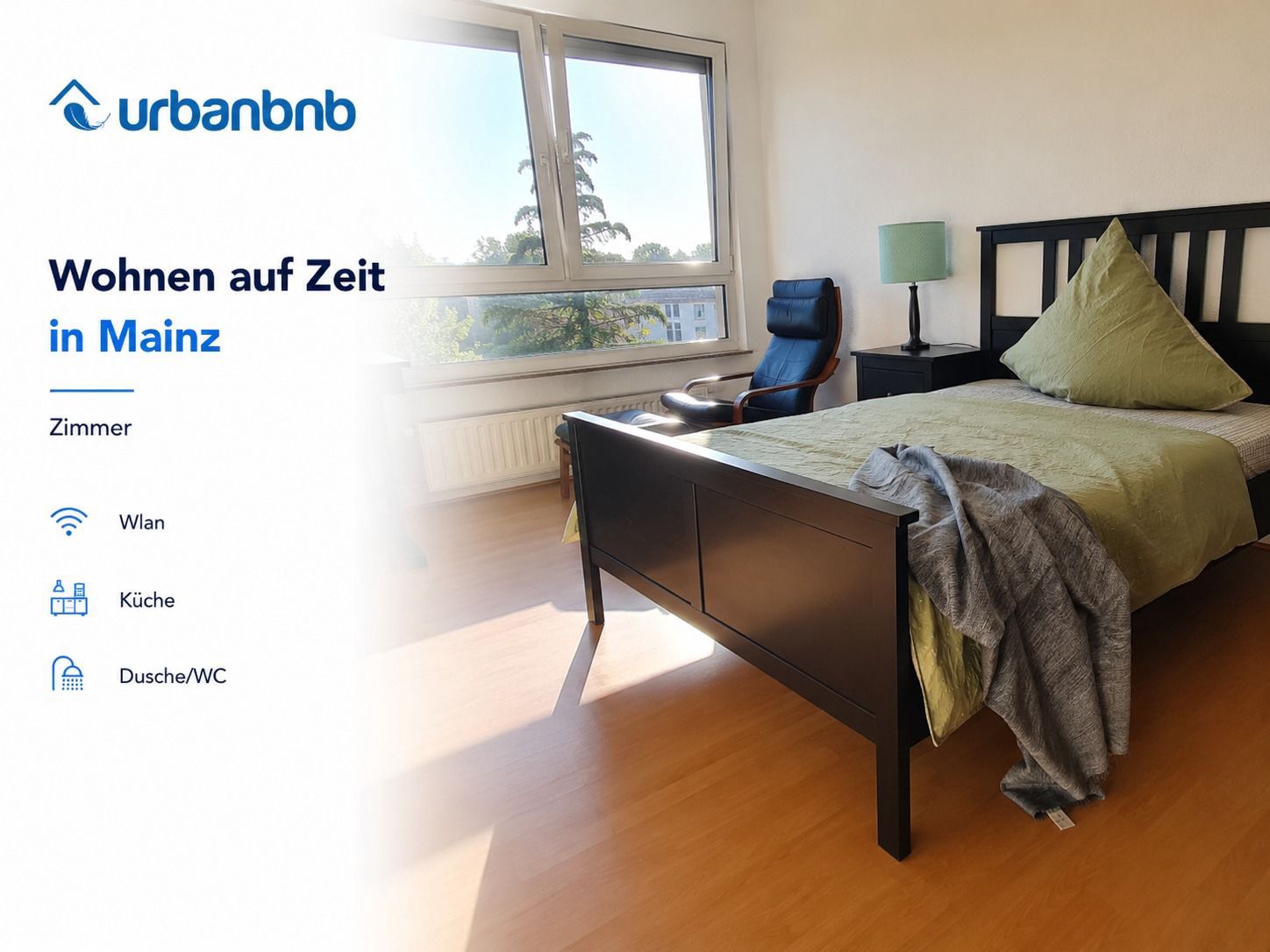 Zweites möbliertes Zimmer im gleichen Haus in Mainz