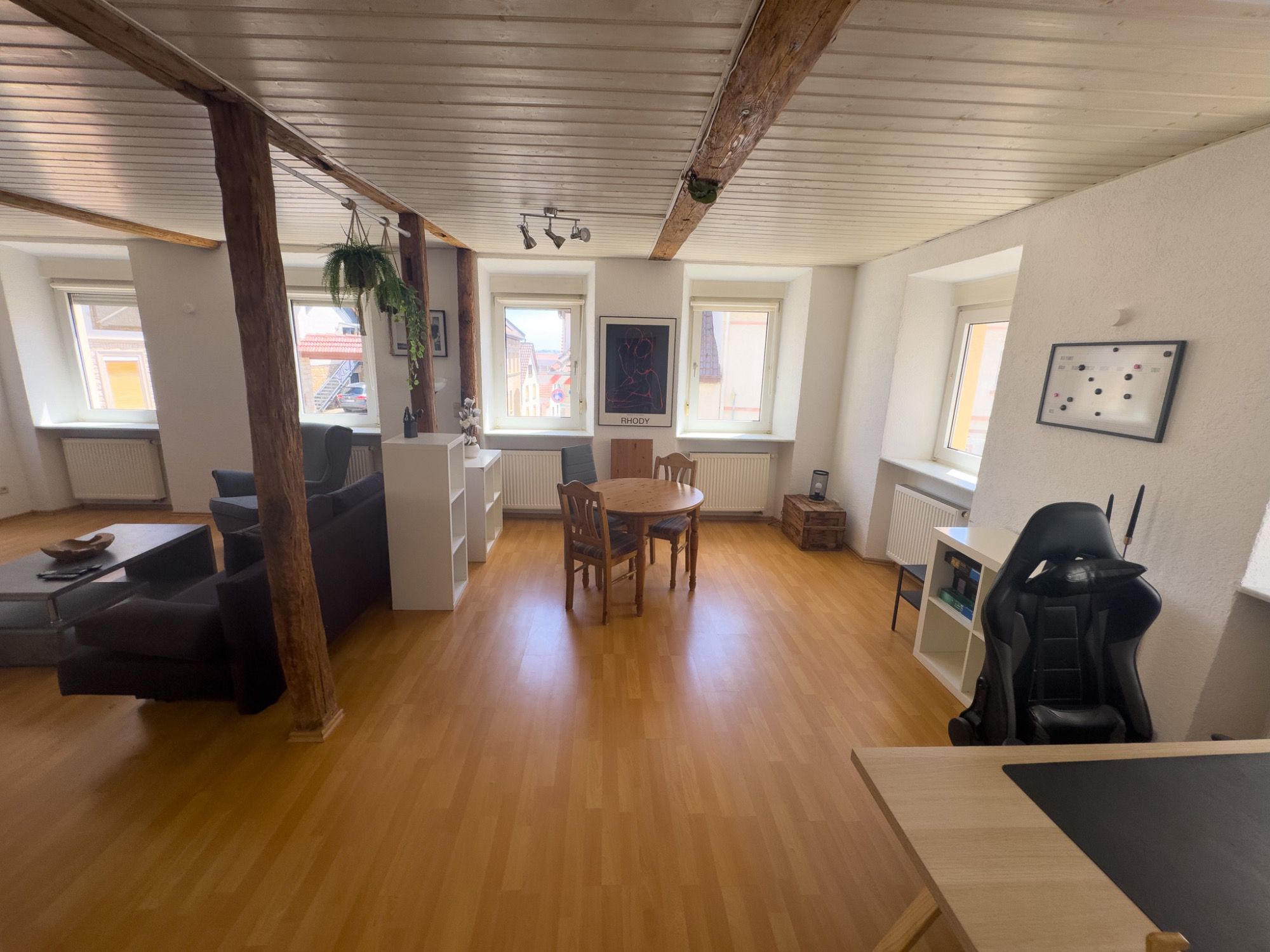 Raumeindruck der 2-Zimmerwohnung
