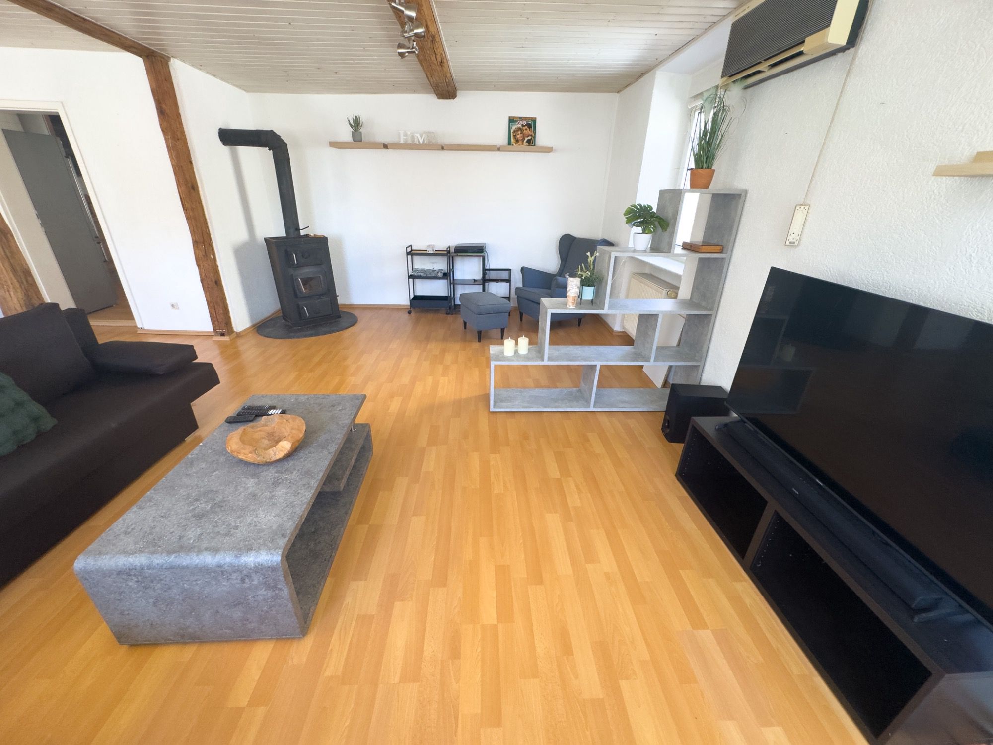 Detailansicht der möblierten Wohnung