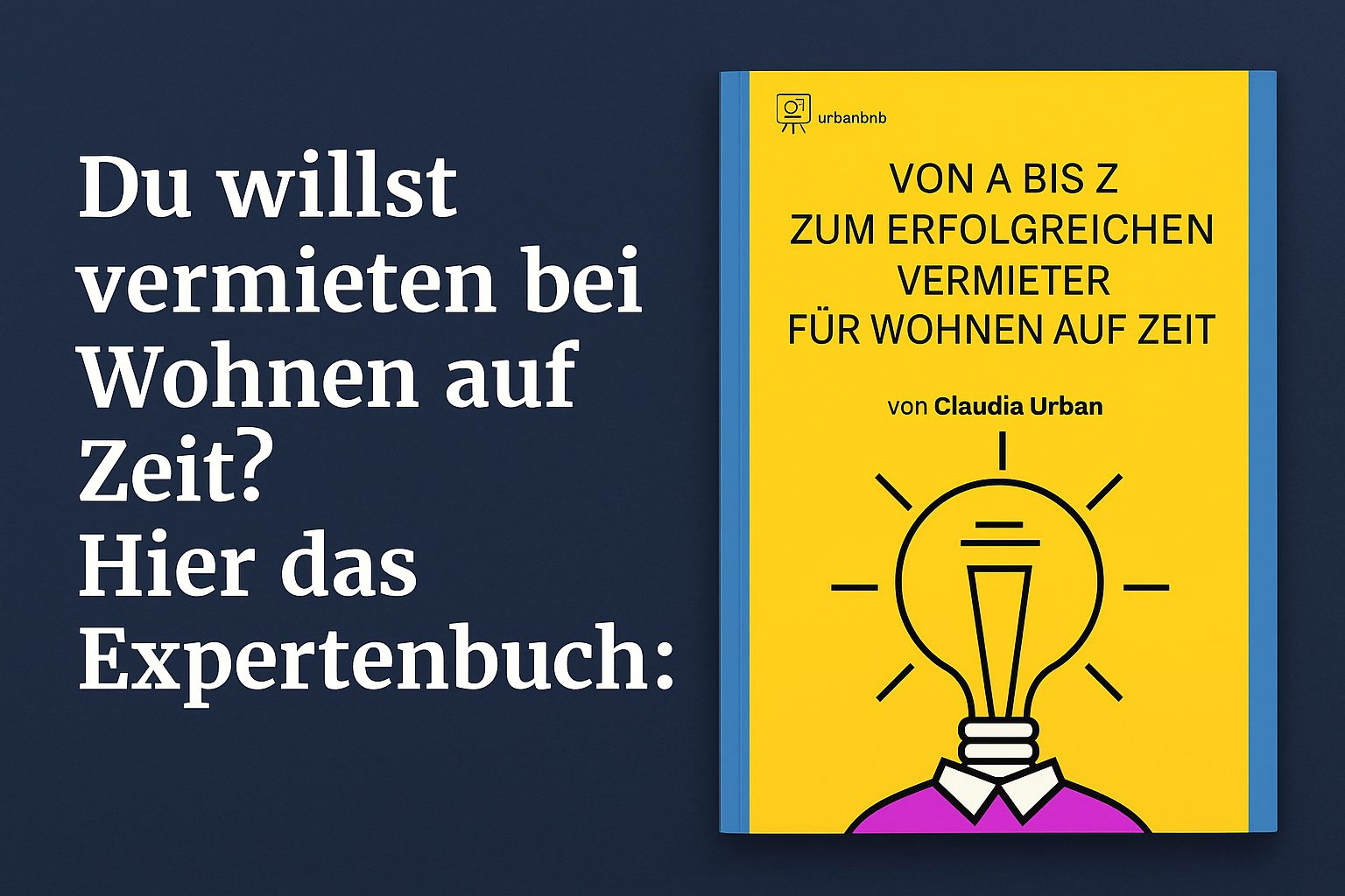 Buchcover Wohnen auf Zeit professionell vermieten