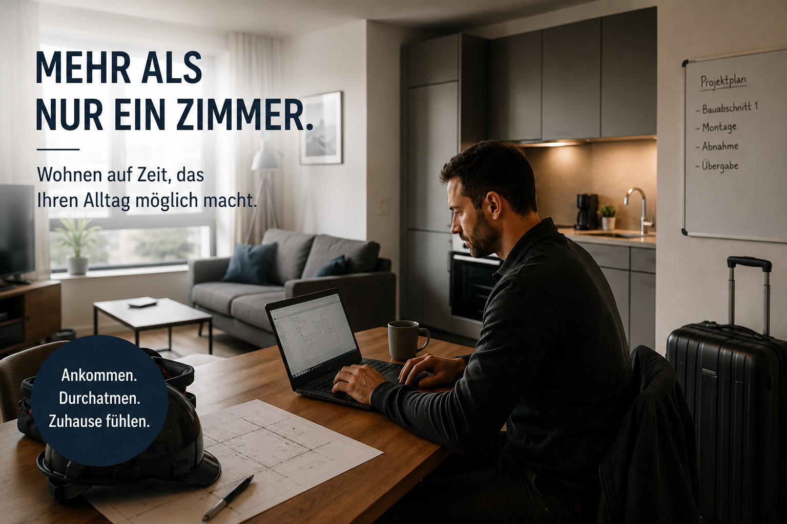 Projektarbeit Pendeln und Wohnen auf Zeit