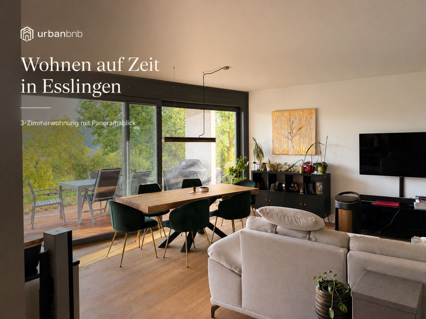 Möblierte Wohnung in Esslingen auf Zeit bei urbanbnb