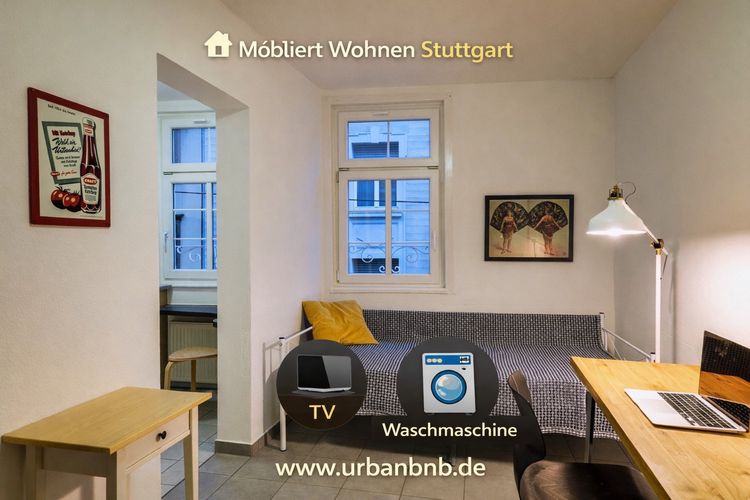 Möblierte 1-Zimmerwohnung in Stuttgart-Mitte
