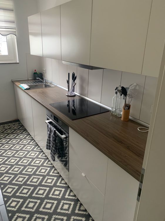 Löffelfertige Küche in der urbanbnb Wohnung in Wuppertal