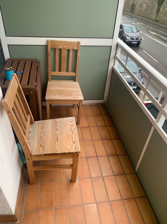 Balkon der urbanbnb Wohnung in Wuppertal