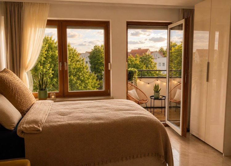 Bed in furnished apartment in Schwieberdingen