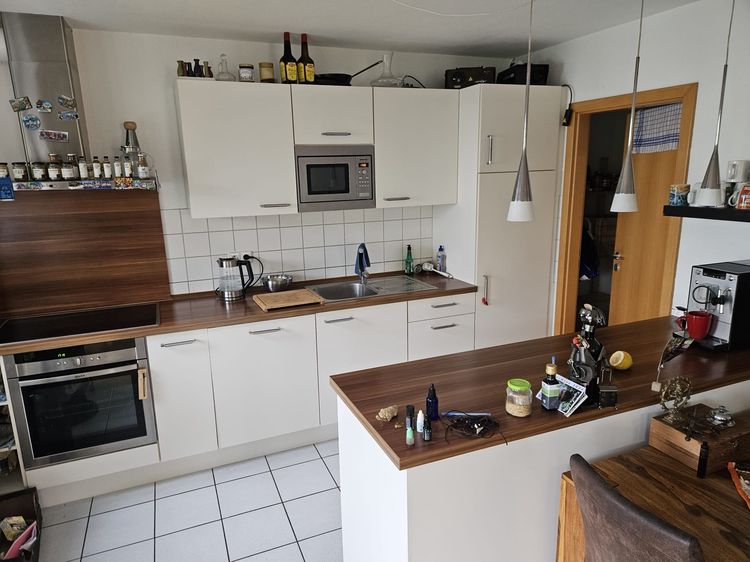 Küche in der Wohnung