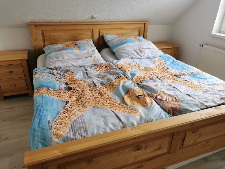 Schlafzimmer möblierte Wohnung Dreschvitz